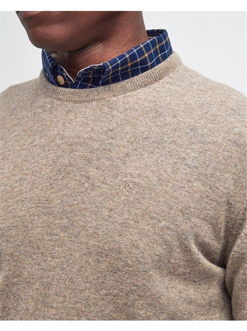 essential l/wool crew neck BARBOUR | MKN0345ST32