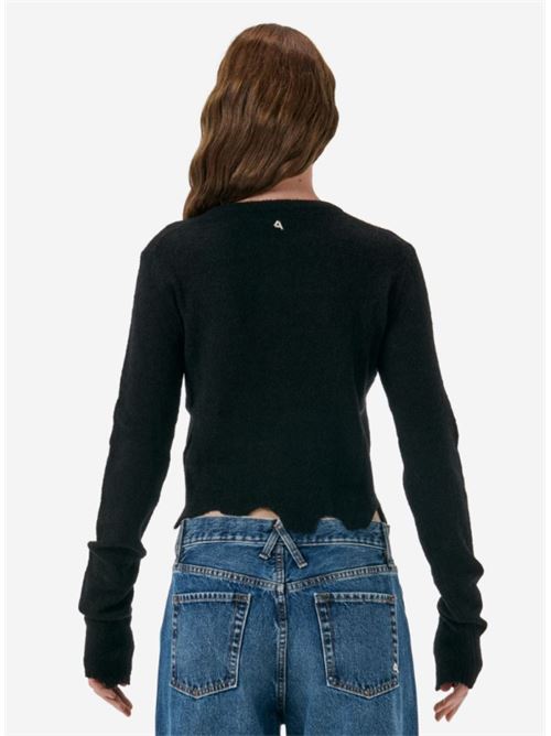 cardigan plain knit alpaca CYCLE | 452KC0511