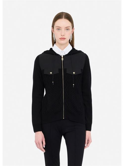 ecs maglia zippata ml LIU.JO | TF5037MS75L22222