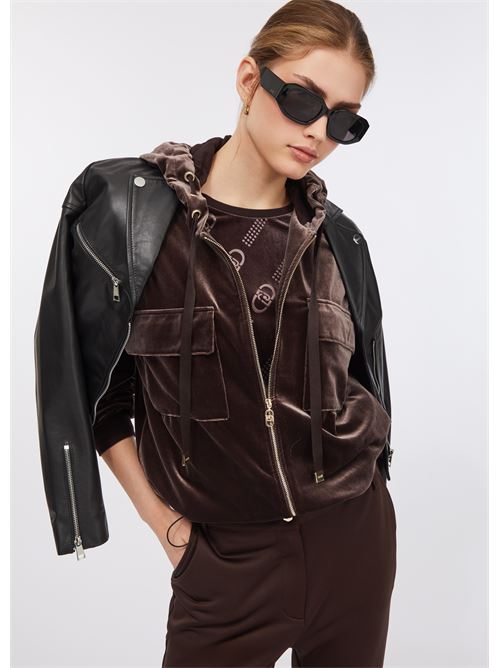 felpa aperta LIU.JO | TF5108J495590915