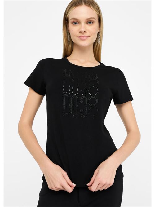 ecs t-shirt mc LIU.JO | TF5166JS003M9206