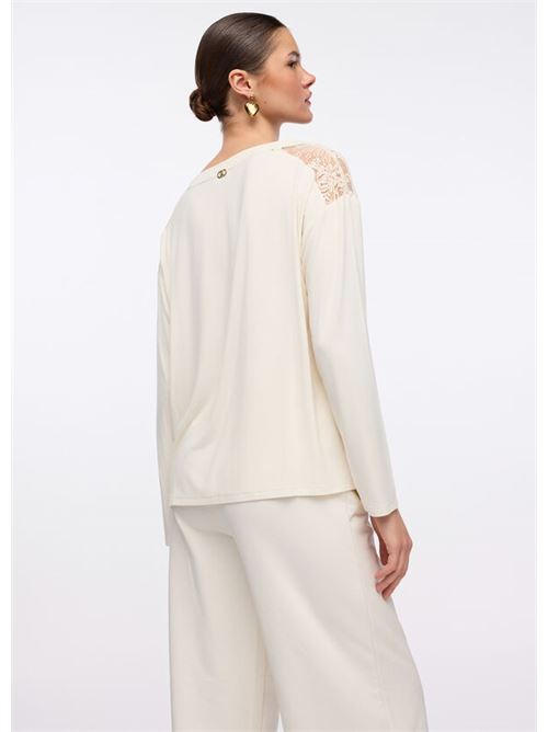 ecs t-shirt ml LIU.JO | TF5186JS360M9901