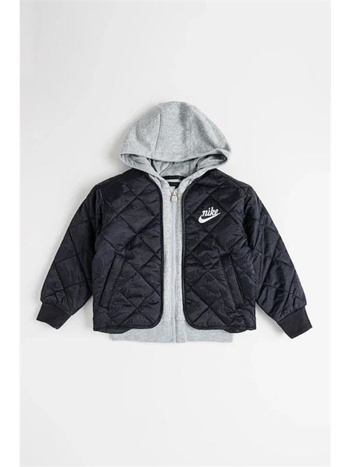 nkn fleece hooded quilt NIKE | 86N071023