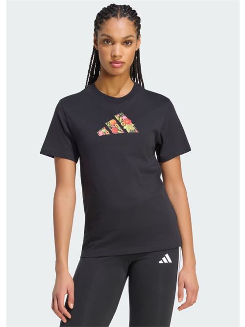 floral t ADIDAS | KT2766BLK