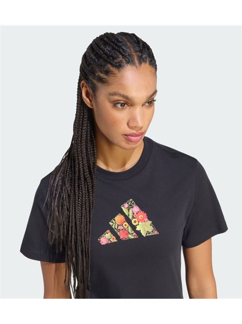floral t ADIDAS | KT2766BLK
