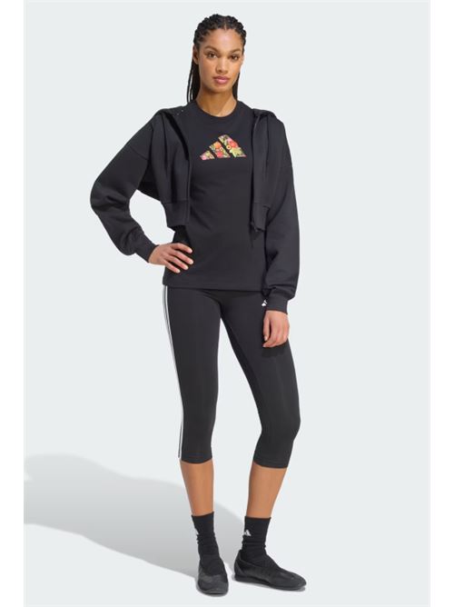 floral t ADIDAS | KT2766BLK