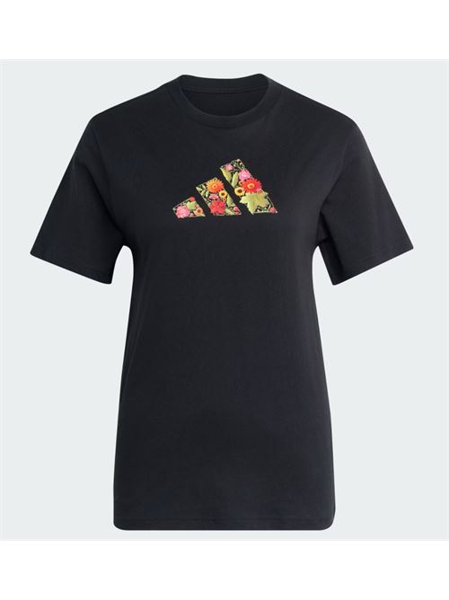 floral t ADIDAS | KT2766BLK