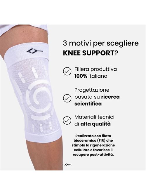 ginocchiera sx FLOKYSOCKS | FLGIS001NERO