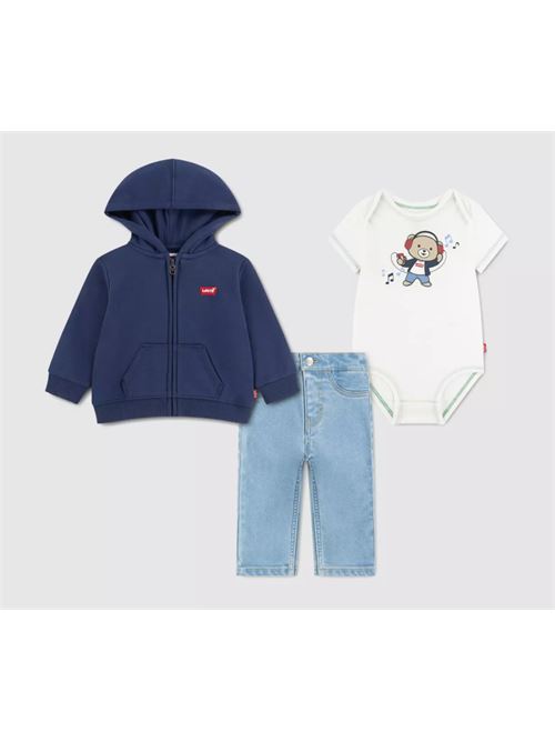 lvb 3pc full zip hoodie set LEVI'S | LK6ER557BCF