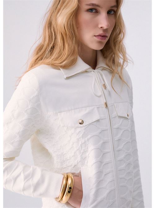 ecs maglia zippata ml LIU.JO | TF6228MS49I10701