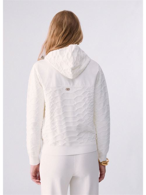 ecs maglia zippata ml LIU.JO | TF6228MS49I10701