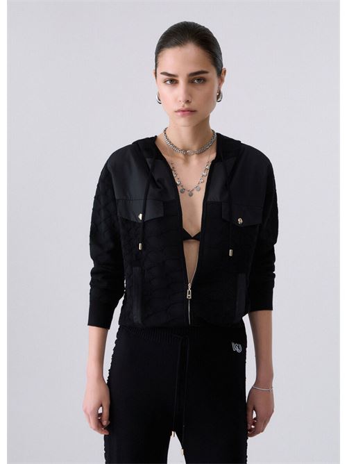 ecs maglia zippata ml LIU.JO | TF6228MS49I22222