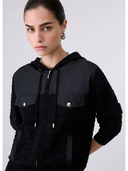 ecs maglia zippata ml LIU.JO | TF6228MS49I22222