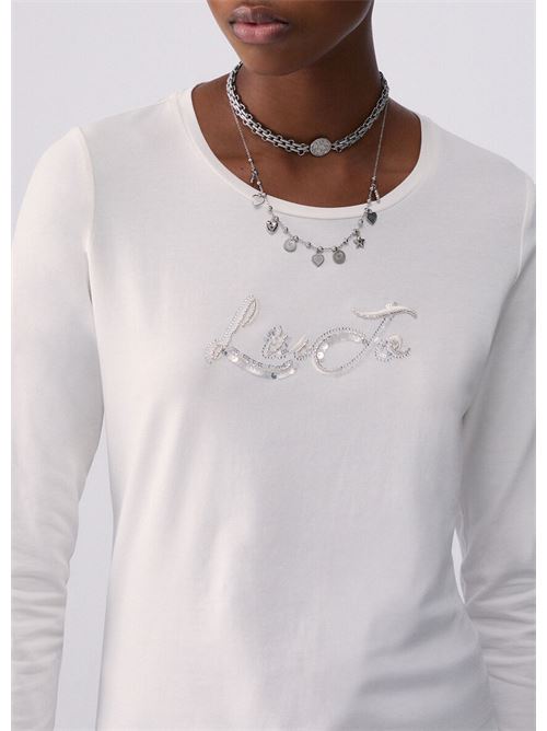 ecs t-shirt basica ml LIU.JO | TF6245JS003L9291