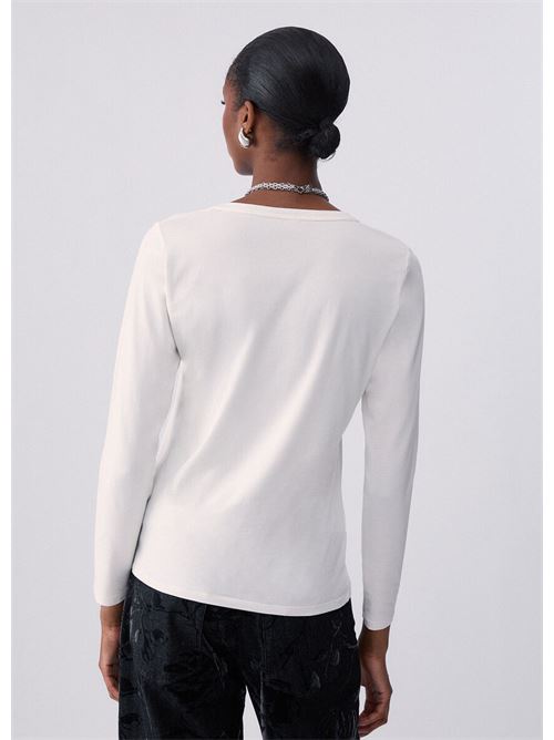 ecs t-shirt basica ml LIU.JO | TF6245JS003L9291