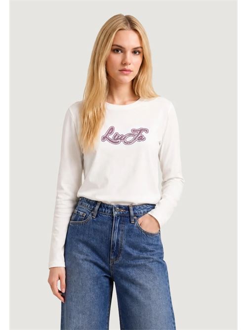 ecs t-shirt basica ml LIU.JO | TF6248JS003Q9808