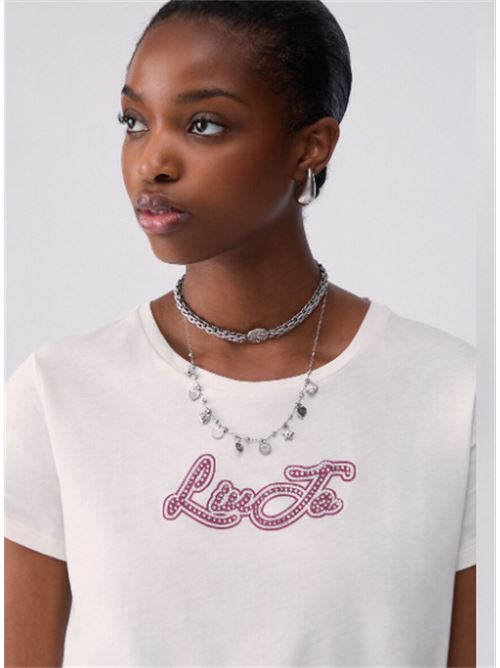 ecs t-shirt basica mc LIU.JO | TF6283JS923Q9808