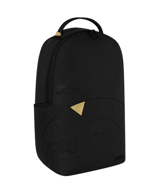 blacked out embossed gold tooth backpack SPRAYGROUND | 910B9325NSZX