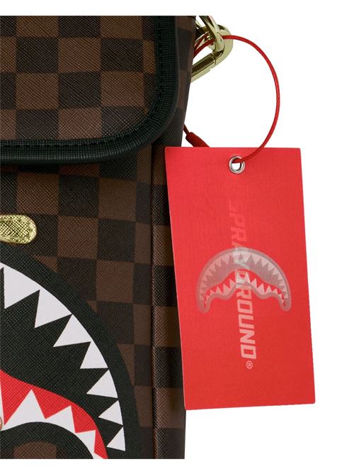 sharks in paris gold drip messenger sling SPRAYGROUND | 910B9340NSZX