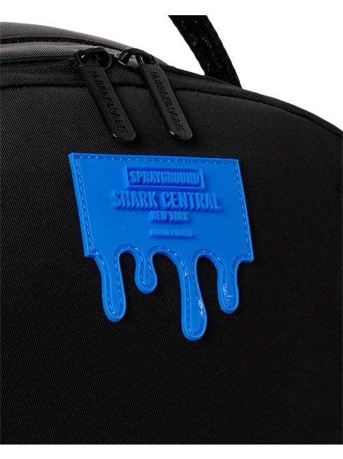 shark central light blue backpack SPRAYGROUND | 910B9637NSZX