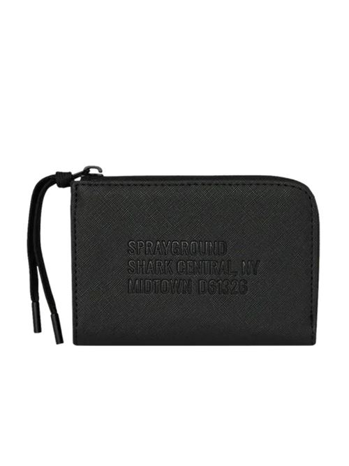 blacked out embossed gold tooth wallet SPRAYGROUND | 910W9328NSZX