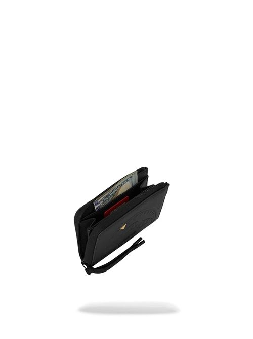 blacked out embossed gold tooth wallet SPRAYGROUND | 910W9328NSZX