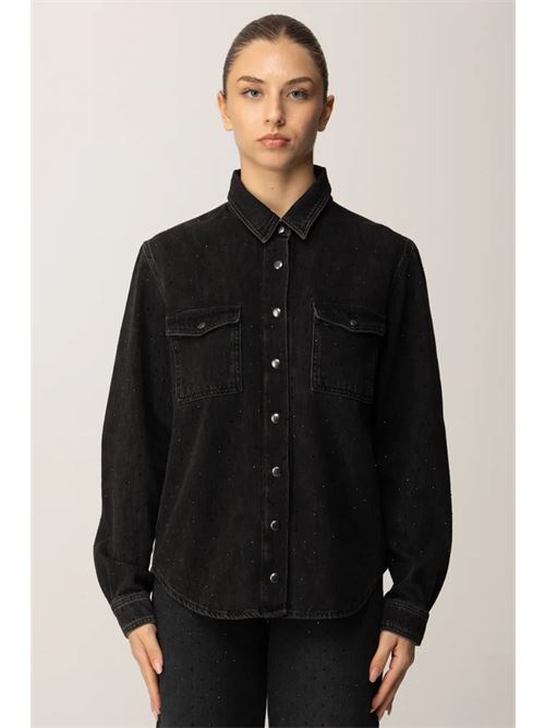 camicia denim TWIN-SET | 252TT227201103