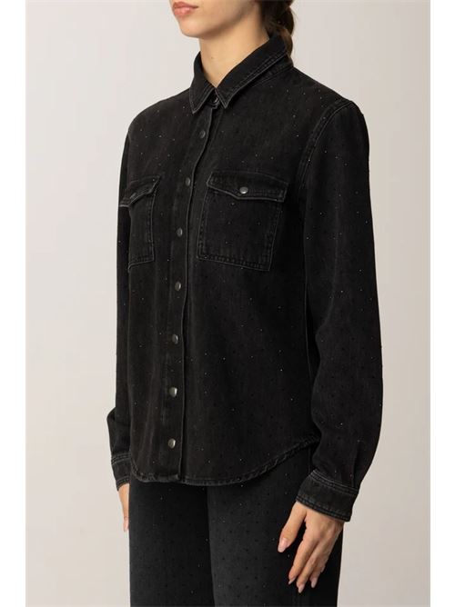 camicia denim TWIN-SET | 252TT227201103