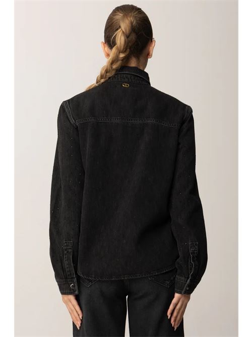 camicia denim TWIN-SET | 252TT227201103