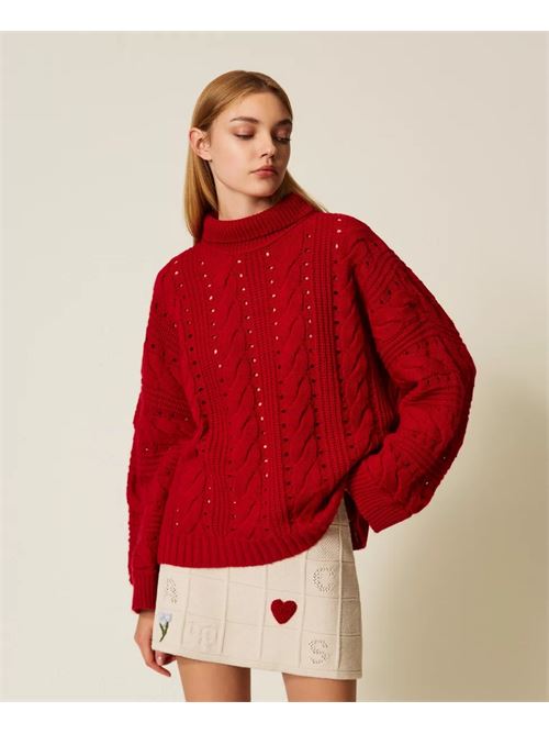 maxi pull TWIN-SET | 252TT310100740