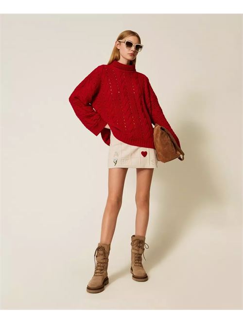 maxi pull TWIN-SET | 252TT310100740